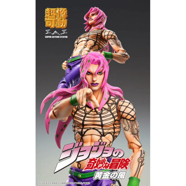 JoJo's Bizarre Adventure Golden Wind Super Action Statue #63 Diavolo