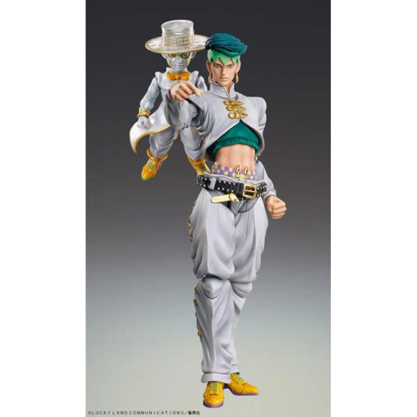 JoJo's Bizarre Adventure Diamond Is Unbreakable Super Action Statue #29 Kishibe Rohan & Heaven's Door