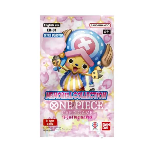 One Piece Card Game - Memorial Collection - EB-01- Booster (japonsky)