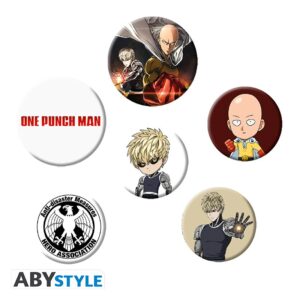 One Punch Man Saitama & Genos Placky