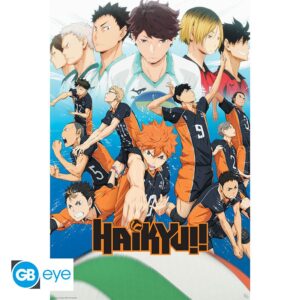Haikyuu!! Key Art Season 1 Plakát